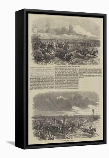 Liverpool Grand National Steeple Chase-Harrison William Weir-Framed Stretched Canvas