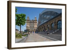 Liverpool Lime Street Railway Station, Liverpool, Merseyside, England, United Kingdom, Europe-Frank Fell-Framed Photographic Print