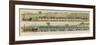 Liverpool-Manchester Railway, Two Passenger Trains with Closed Carriages-Isaac Shaw-Framed Art Print