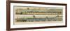 Liverpool-Manchester Railway, Two Passenger Trains with Closed Carriages-Isaac Shaw-Framed Art Print