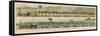 Liverpool-Manchester Railway, Two Passenger Trains with Closed Carriages-Isaac Shaw-Framed Stretched Canvas