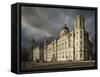 Liverpool, Merseyside, England, United Kingdom, Europe-Ben Pipe-Framed Stretched Canvas