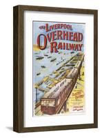 Liverpool Overhead Railways-null-Framed Art Print