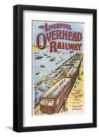 Liverpool Overhead Railways-null-Framed Art Print