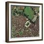 Liverpool's Anfield Stadium, Aerial View-Getmapping Plc-Framed Premium Photographic Print