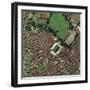 Liverpool's Anfield Stadium, Aerial View-Getmapping Plc-Framed Premium Photographic Print