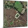 Liverpool's Anfield Stadium, Aerial View-Getmapping Plc-Mounted Premium Photographic Print
