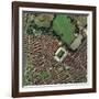 Liverpool's Anfield Stadium, Aerial View-Getmapping Plc-Framed Photographic Print