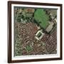 Liverpool's Anfield Stadium, Aerial View-Getmapping Plc-Framed Photographic Print