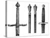 Liverpool's Swords and Wooden Staves, 1910-null-Stretched Canvas