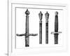 Liverpool's Swords and Wooden Staves, 1910-null-Framed Giclee Print