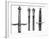 Liverpool's Swords and Wooden Staves, 1910-null-Framed Giclee Print