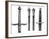 Liverpool's Swords and Wooden Staves, 1910-null-Framed Giclee Print