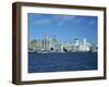 Liverpool Skyline across the Mersey River, England, United Kingdom, Europe-Nicholson Christopher-Framed Photographic Print