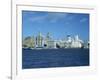 Liverpool Skyline across the Mersey River, England, United Kingdom, Europe-Nicholson Christopher-Framed Photographic Print