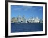 Liverpool Skyline across the Mersey River, England, United Kingdom, Europe-Nicholson Christopher-Framed Photographic Print