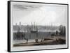 'Liverpool, taken from the oppersite side of the River', 1815-William Daniell-Framed Stretched Canvas