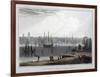 'Liverpool, taken from the oppersite side of the River', 1815-William Daniell-Framed Giclee Print