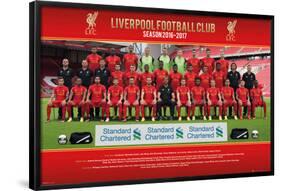 Liverpool- Team 16/17-null-Framed Poster