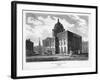 Liverpool Town Hall, Merseyside, 1808-William Woolnoth-Framed Giclee Print