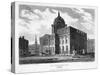 Liverpool Town Hall, Merseyside, 1808-William Woolnoth-Stretched Canvas