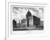 Liverpool Town Hall, Merseyside, 1808-William Woolnoth-Framed Giclee Print