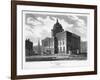 Liverpool Town Hall, Merseyside, 1808-William Woolnoth-Framed Giclee Print