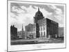 Liverpool Town Hall, Merseyside, 1808-William Woolnoth-Mounted Giclee Print