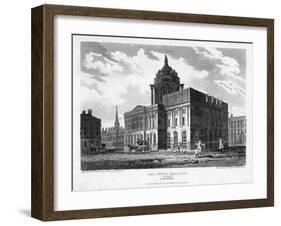 Liverpool Town Hall, Merseyside, 1808-William Woolnoth-Framed Giclee Print