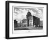 Liverpool Town Hall, Merseyside, 1808-William Woolnoth-Framed Giclee Print