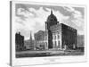 Liverpool Town Hall, Merseyside, 1808-William Woolnoth-Stretched Canvas