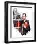 "'Lives of the Saints',"February 24, 1923-Leslie Thrasher-Framed Premium Giclee Print