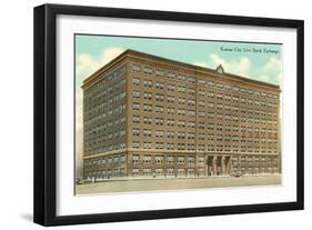 Livestock Exchange Building, Kansas City, Missouri-null-Framed Art Print