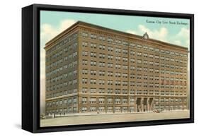 Livestock Exchange Building, Kansas City, Missouri-null-Framed Stretched Canvas