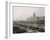 Livestock Exchange, Kansas City, Mo.-null-Framed Photo