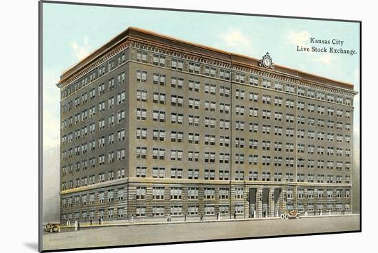 Livestock Exchange, Kansas City-null-Mounted Art Print