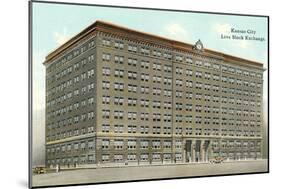 Livestock Exchange, Kansas City-null-Mounted Art Print