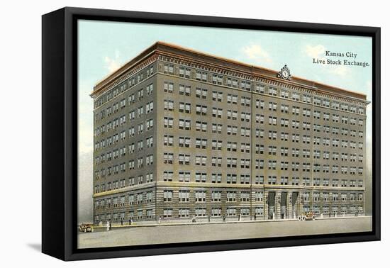 Livestock Exchange, Kansas City-null-Framed Stretched Canvas