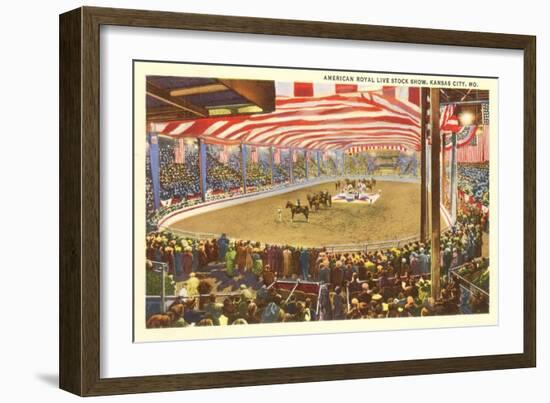 Livestock Show, Kansas City, Missouri-null-Framed Art Print