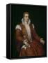 Livia Colonna-Paolo Veronese-Framed Stretched Canvas