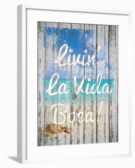 Livin La Vida Boca-Tina Lavoie-Framed Giclee Print