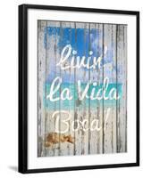 Livin La Vida Boca-Tina Lavoie-Framed Giclee Print