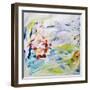 Living Among Trees I-Angie Kenber-Framed Giclee Print