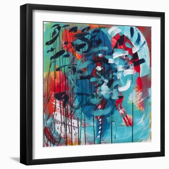 Living Among Trees III-Angie Kenber-Framed Giclee Print