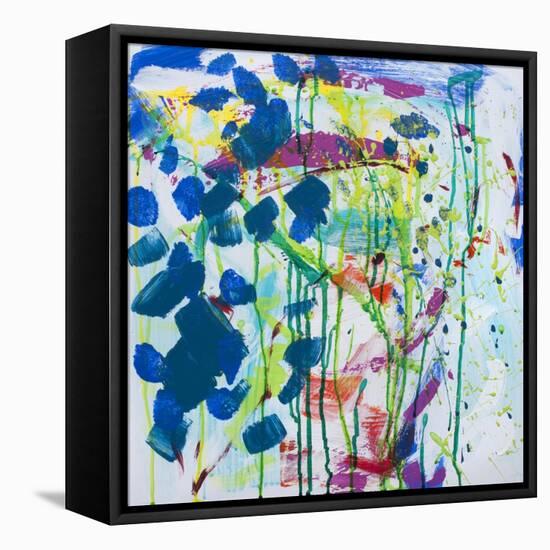 Living Among Trees VI-Angie Kenber-Framed Stretched Canvas