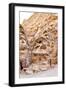 Living Ancient Cavern and Steps in Little Petra-vvoevale-Framed Photographic Print