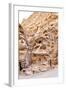 Living Ancient Cavern and Steps in Little Petra-vvoevale-Framed Photographic Print