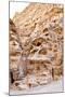 Living Ancient Cavern and Steps in Little Petra-vvoevale-Mounted Photographic Print