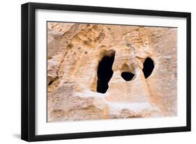 Living Ancient Cavern in Little Petra-vvoevale-Framed Photographic Print