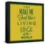 Living at the Edge 1-Lorand Okos-Framed Stretched Canvas